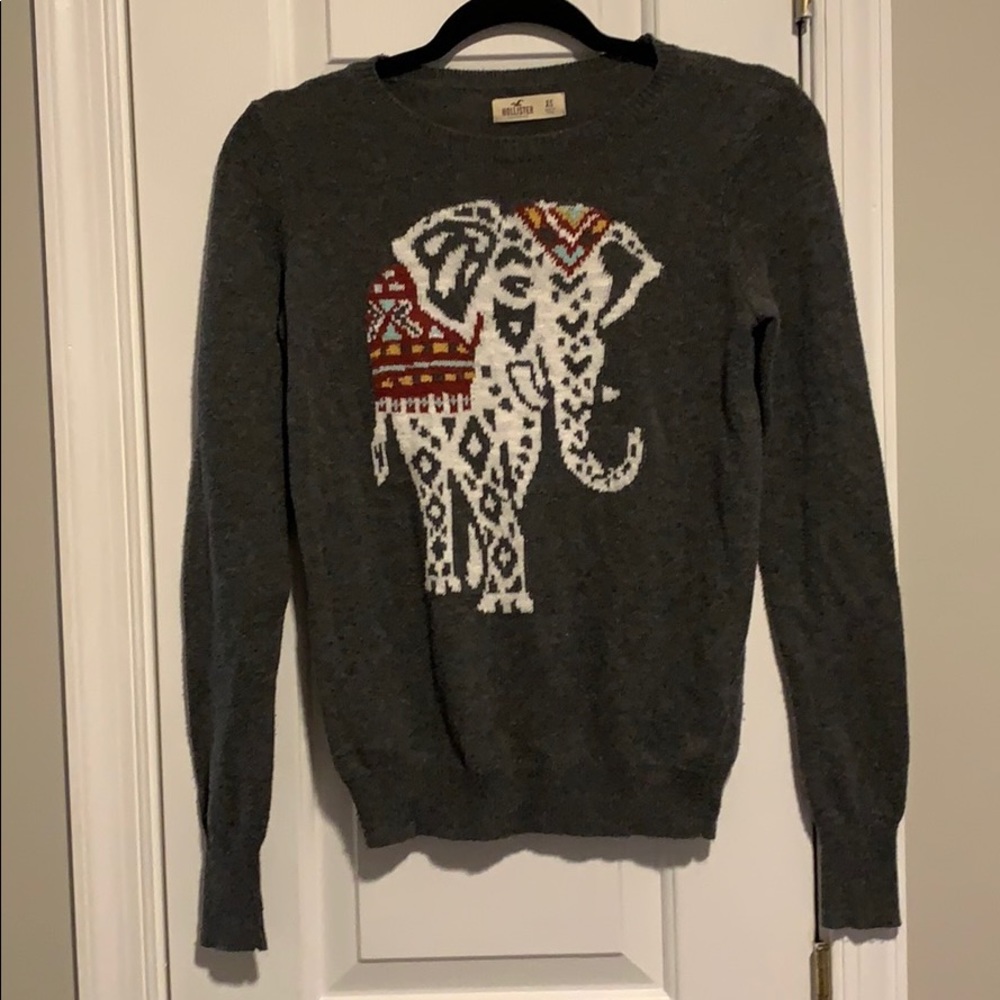 Hollister Elephant Sweater